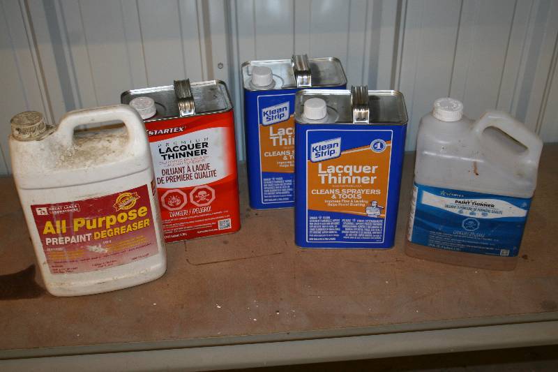 lot 108 image: Misc Garage Chemicals