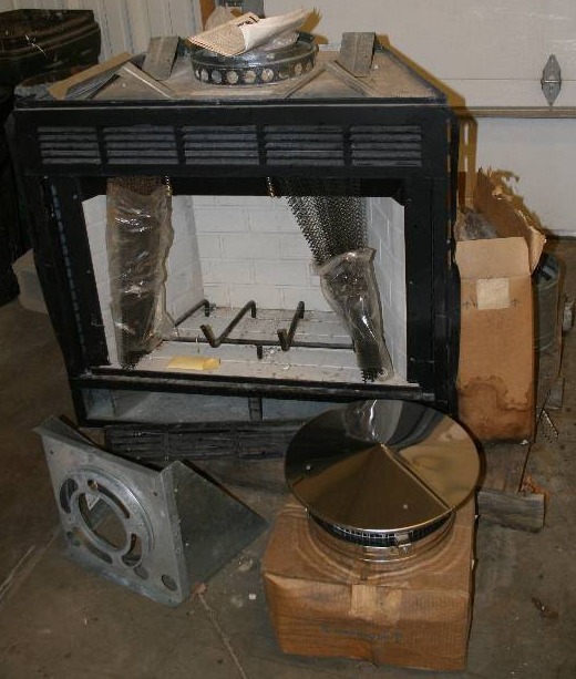 lot 113 image: 36 Wood Burning Fire Place