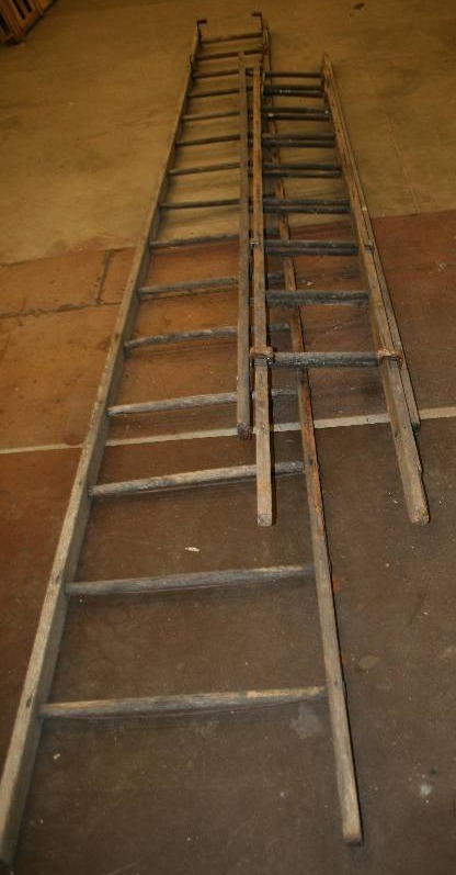 lot 180 image: Wooden Ladders