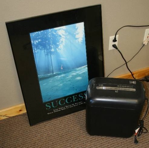 lot 205 image: Shredder and Poster