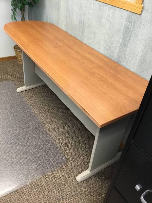 Table - Grey Bottom with light wood on top