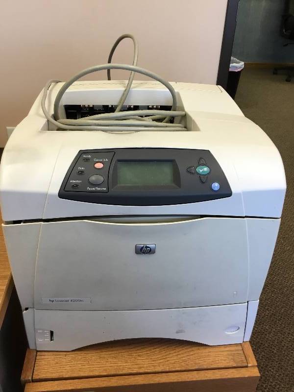 HP Laser Jet 4200tn - Black and White