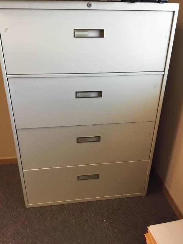 Larger Four Drawer Filing Cabinet