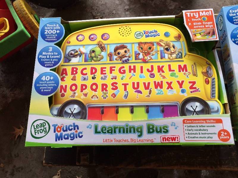 lot 8 image: Lot Of New In Box Toys Including Leap Frog Touch Magic Toys