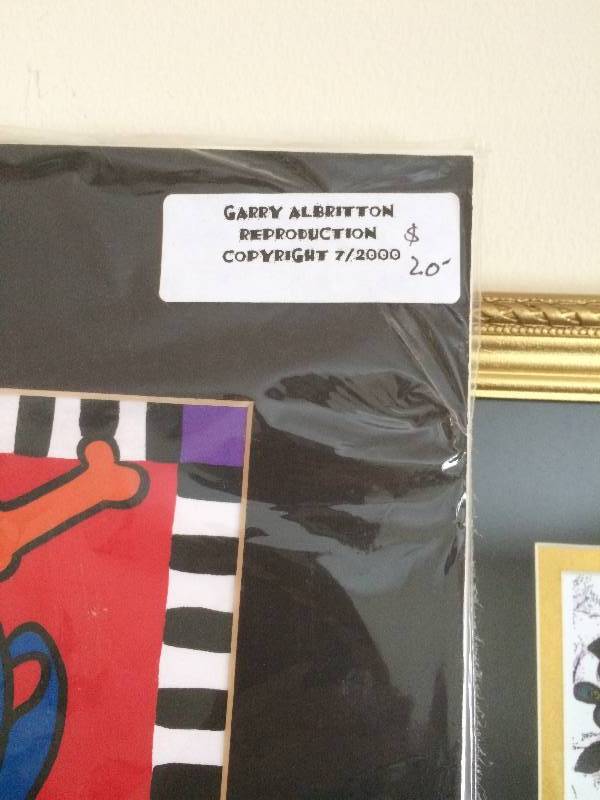lot 148 image: Lot Of Garry Albritton Signed Numbered Artwork