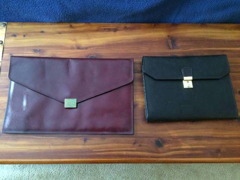 lot 160 image: Leather Portfolios