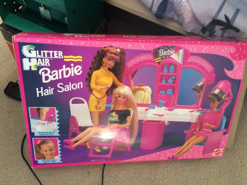 Barbie Hair Salon | #1101 APPLE VALLEY ESTATE AUCTION - INCLUDING STEUBEN  ART GLASS, VINTAGE STAR WARS LEGOS, VINTAGE RALEIGH BIKE, SUPER NOVA LOT  BEANIE BABIES, SIGNED NUMBERED ART PRINTS, PULASKI FURNITURE,