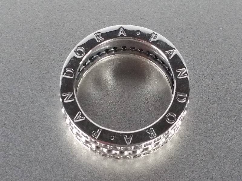 lot 51 image: Pandora Designer Sterling Silver Ring