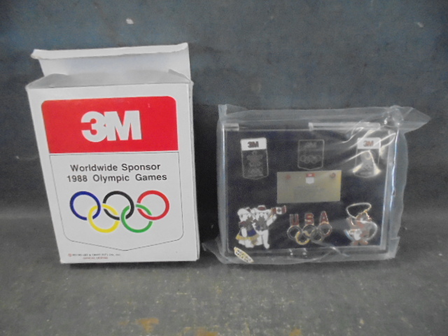 lot 76 image: 1988 Olympic Pins