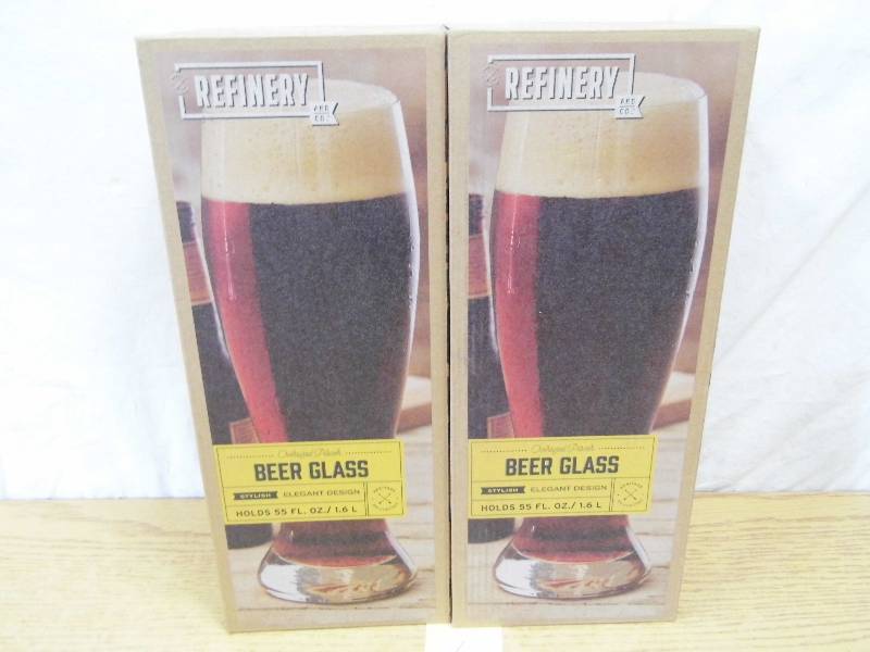 lot 6 image: Refinery Beer Glasses - Lot of 2