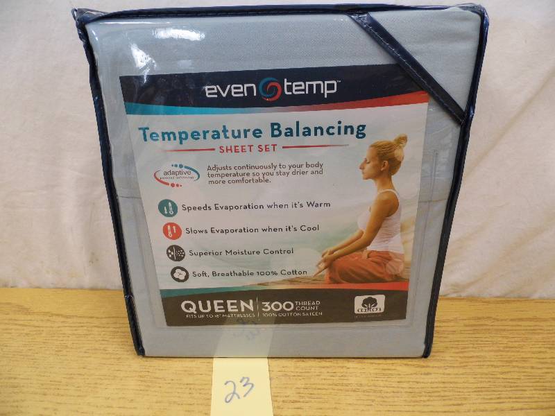 lot 23 image: Even Temp Sheet Set