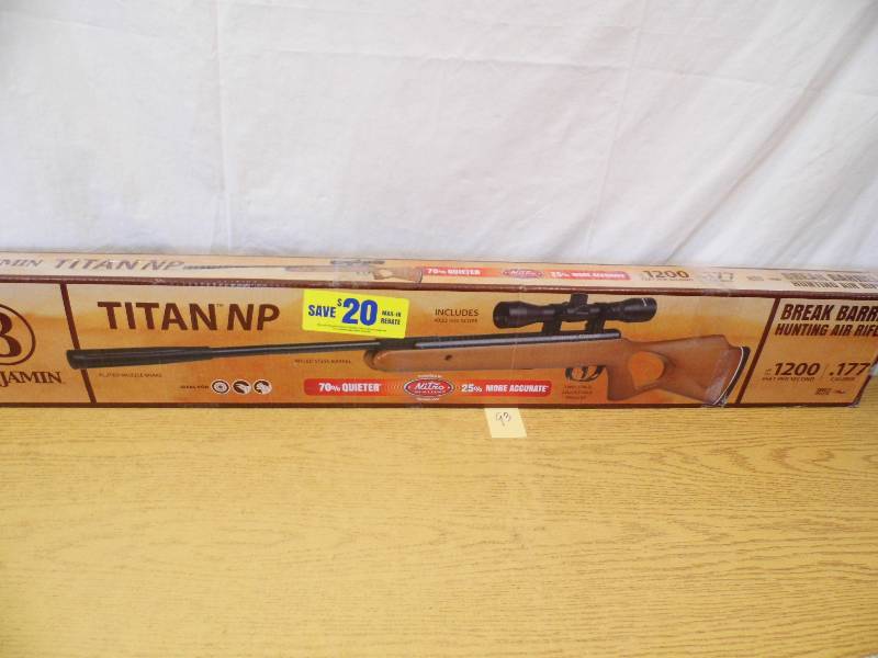 lot 93 image: Titan NP 22 Caliber Air Rifle