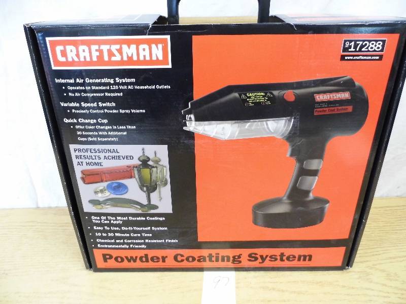 Craftsman Powder Coating System | NEW - Overstock - Store Returns | K-BID