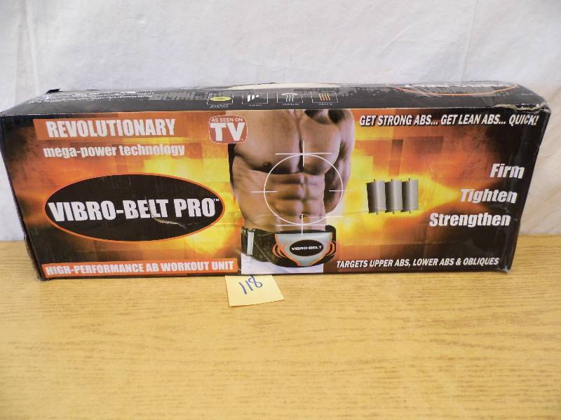 lot 118 image: Vibro Belt Pro