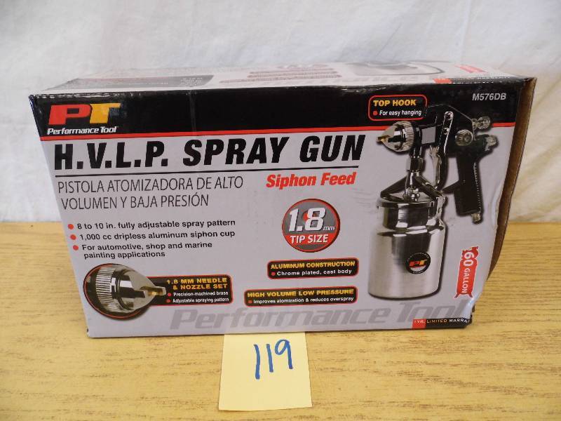 lot 119 image: HVLP Spray Gun