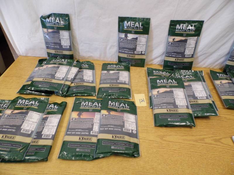 lot 121 image: Lot of 20 MRE - Meals Ready to Eat
