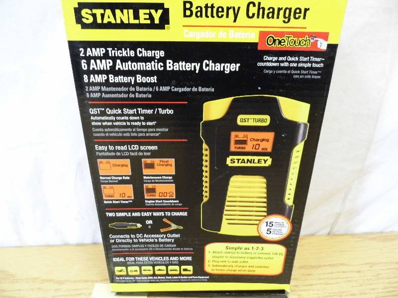 lot 133 image: Stanley Battery Charger