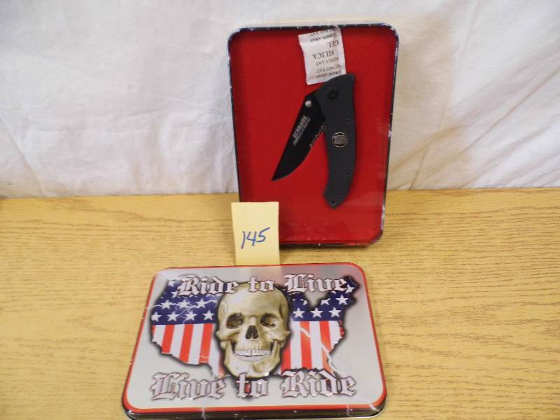 lot 145 image: Bikers Creed Knife