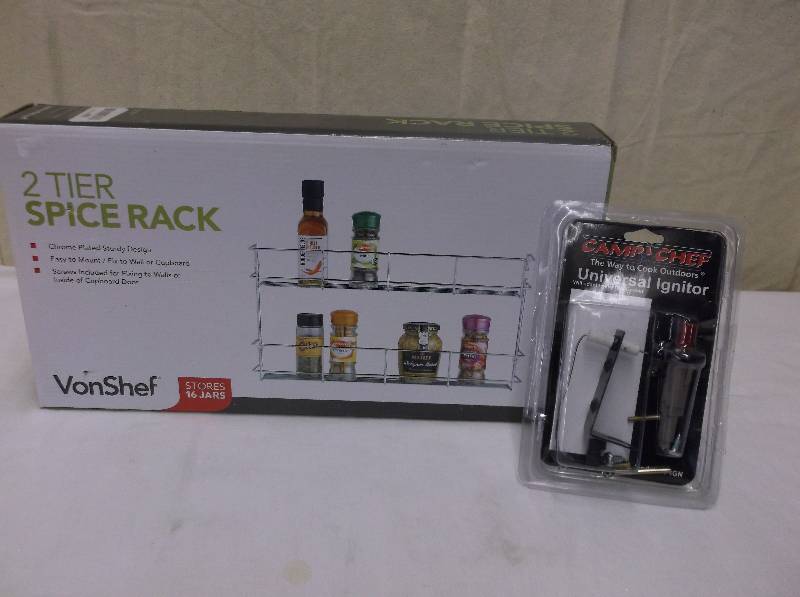 Spice Rack & Ignitor, Retail $24.14