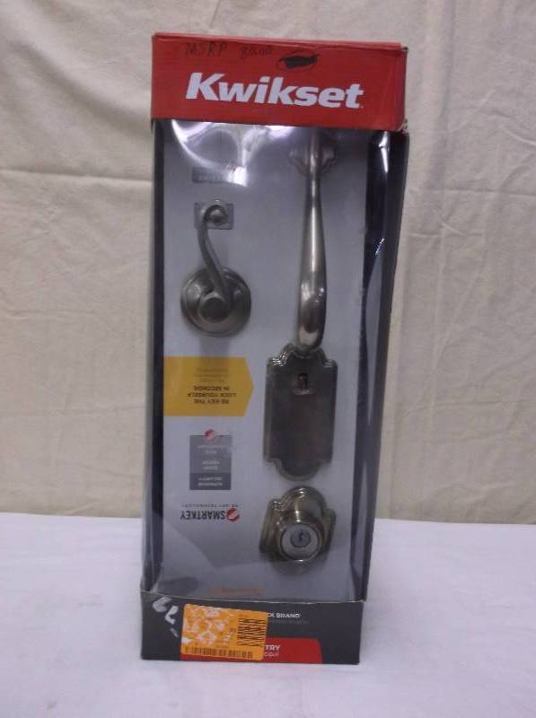 Kwikset Door Knob, Retail $80.00