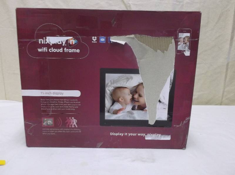 Nixplay Wifi Cloud Frame, Retail $209.09