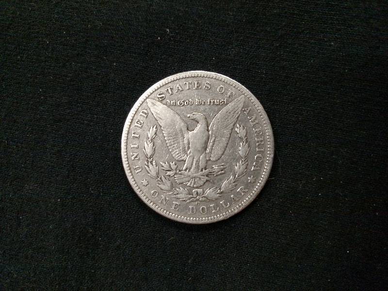 1896 O Morgan Silver Dollar...