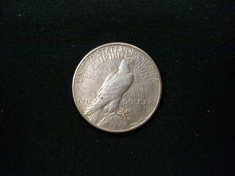 1922 S Peace Silver Dollar...