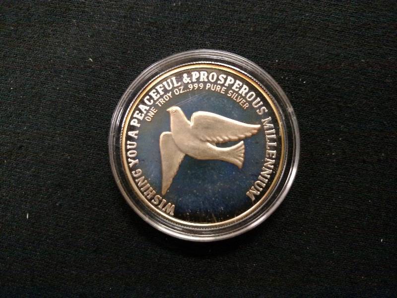 2000 Millenium One Ounce .999 Fine ...