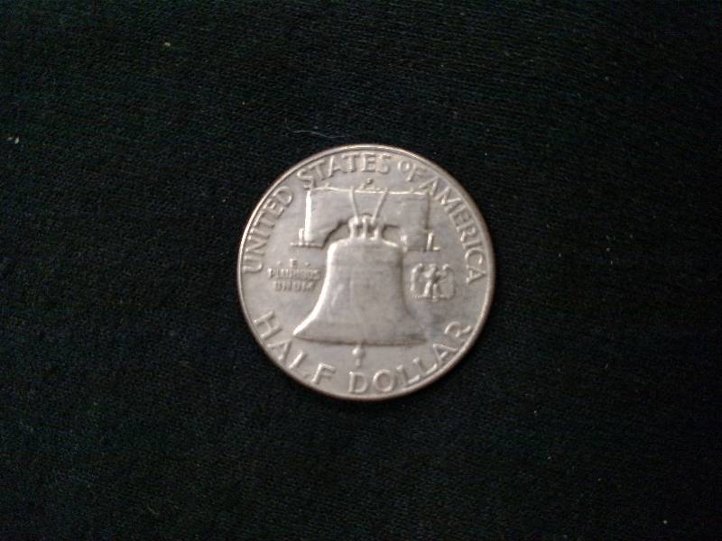 1962 D Franklin Silver Half Dollar...