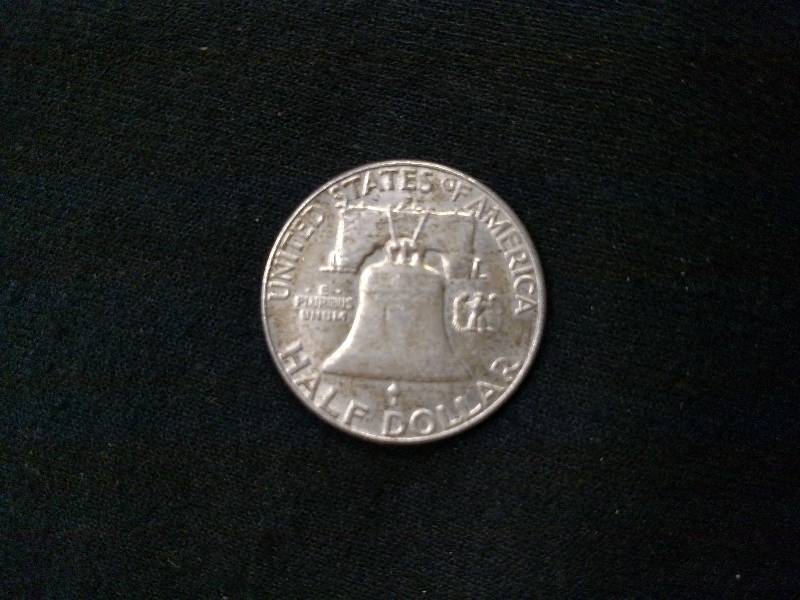 1963 D Franklin Silver Half Dollar...