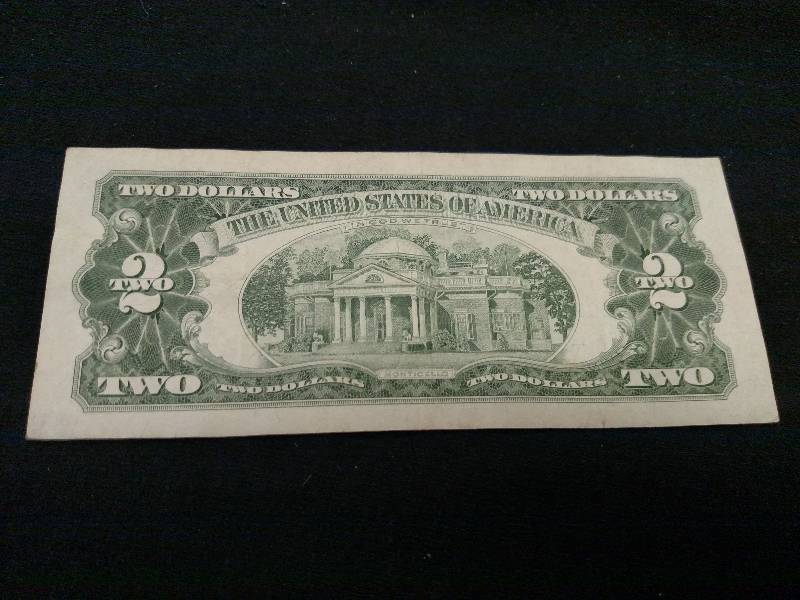 1963 Two Dollar Red Seal Note...