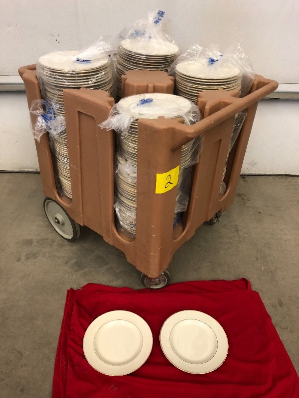 Cambro Commercial Wheeled Dish Cart...