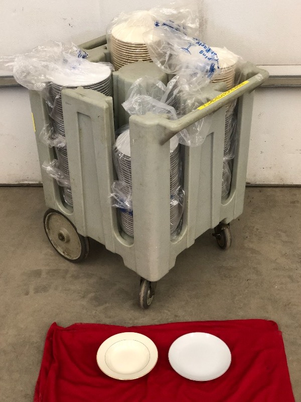 Cambro Commercial Wheeled Dish Cart...
