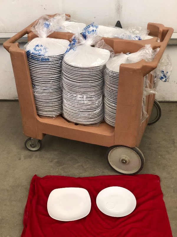 Cambro Commercial Wheeled Dish Cart...