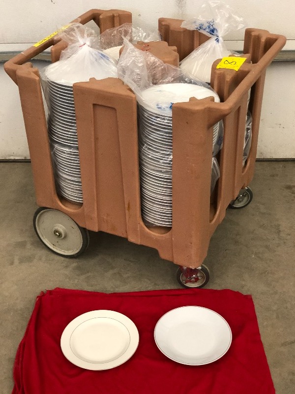 Cambro Commercial Wheeled Dish Cart...