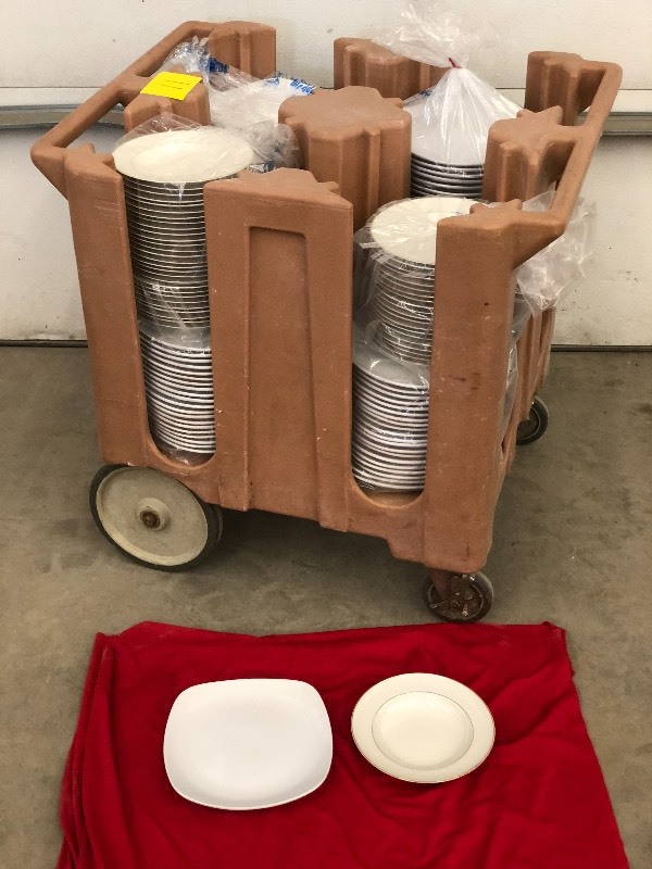 Cambro Commercial Wheeled Dish Cart...