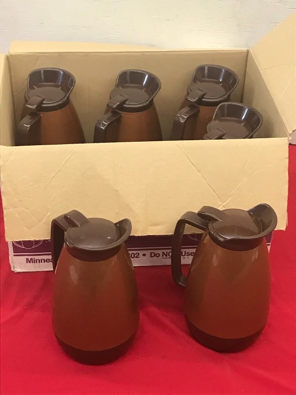 Lot Of (6) 1-Liter Thermal Coffee ...