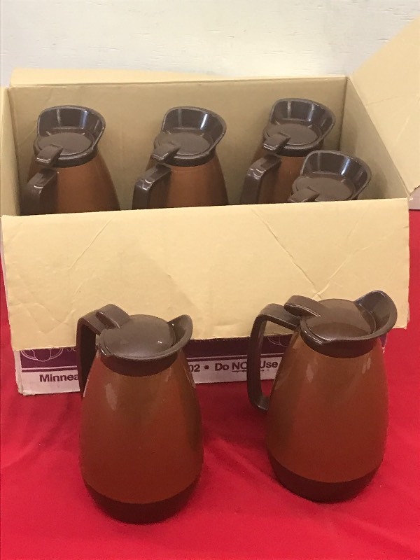 Lot Of (6) 1-Liter Thermal Coffee ...