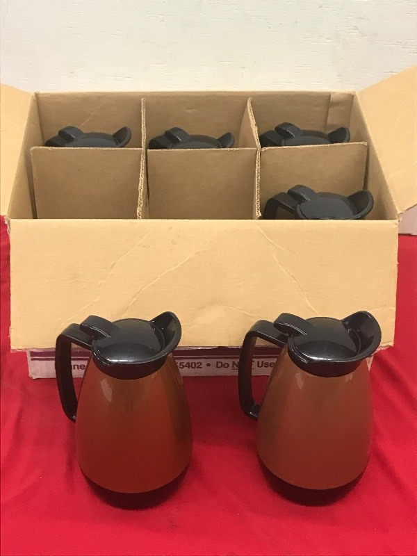 Lot Of (6) 1-Liter Thermal Coffee ...