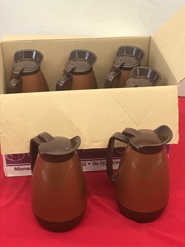 Lot Of (6) 1-Liter Thermal Coffee ...