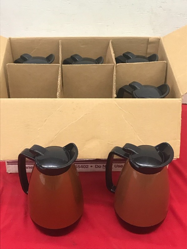 Lot Of (6) 1-Liter Thermal Coffee ...
