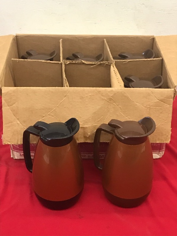 Lot Of (6) 1-Liter Thermal Coffee ...