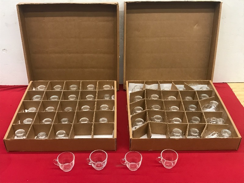 (2) Cases Of 6oz Glass Punch Cups--...