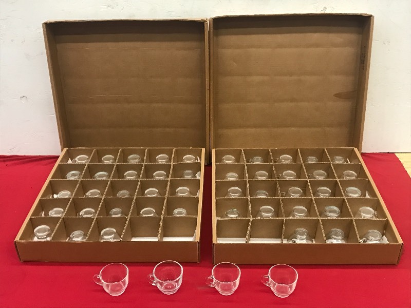 (2) Cases Of 6oz Glass Punch Cups--...