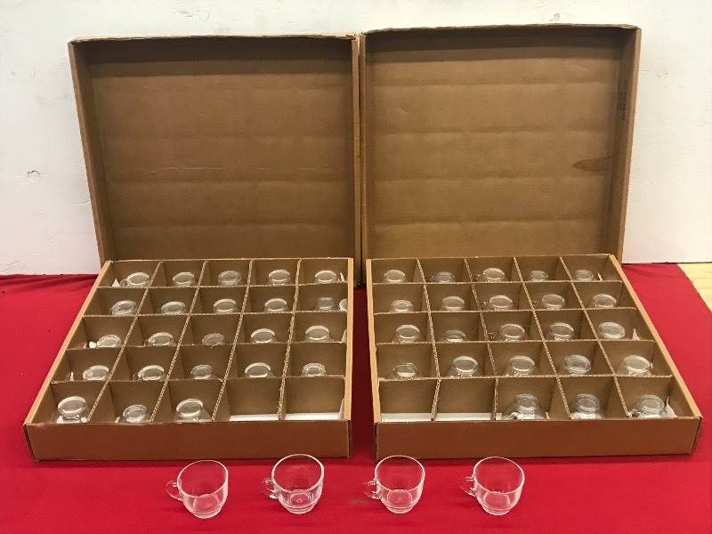 (2) Cases Of 6oz Glass Punch Cups--...