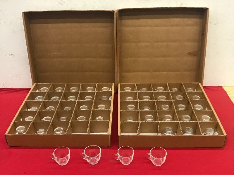 (2) Cases Of 6oz Glass Punch Cups--...