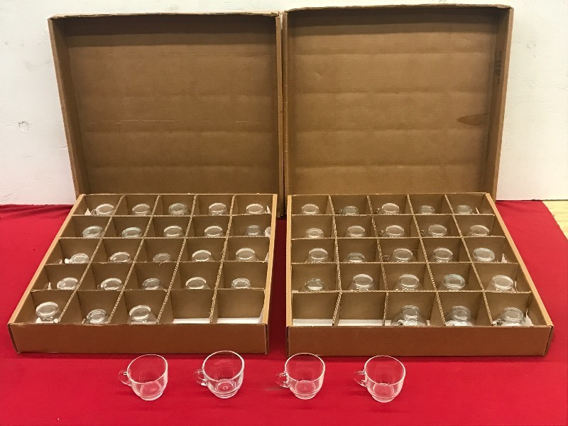 (2) Cases Of 6oz Glass Punch Cups--...