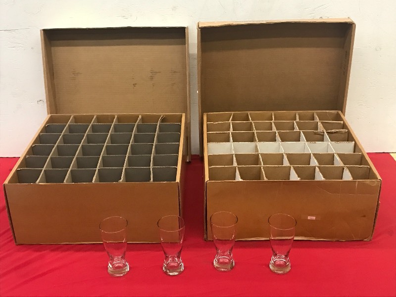 (2) Cases Of 12oz Pilsner Glasses--...