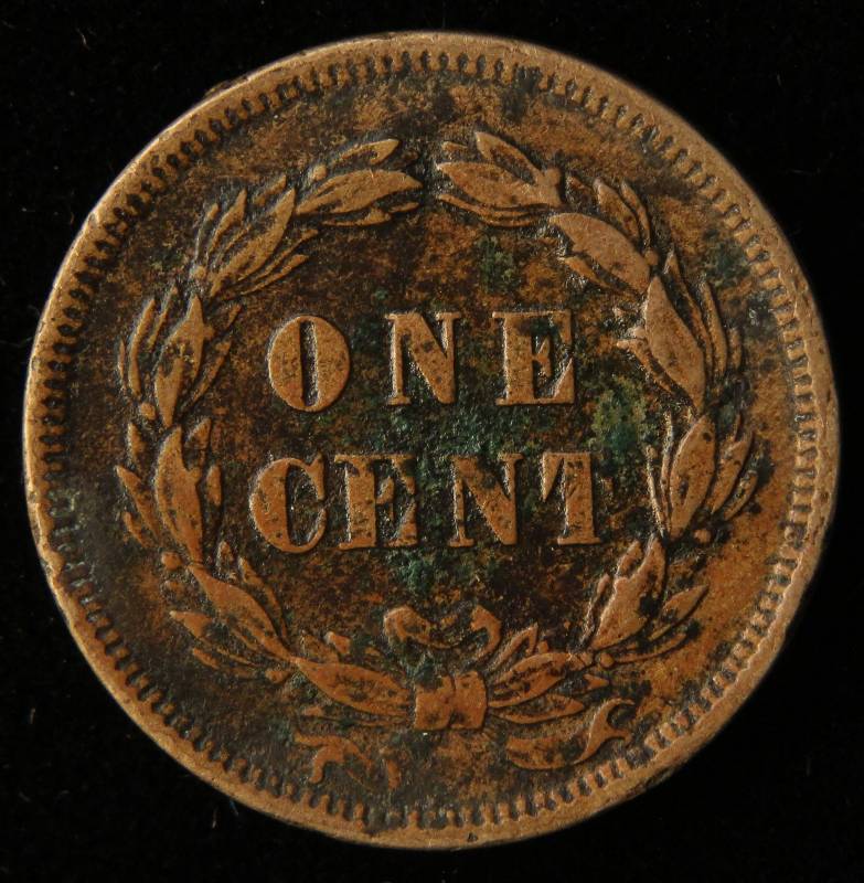 1859 INDIAN HEAD CENT XF40