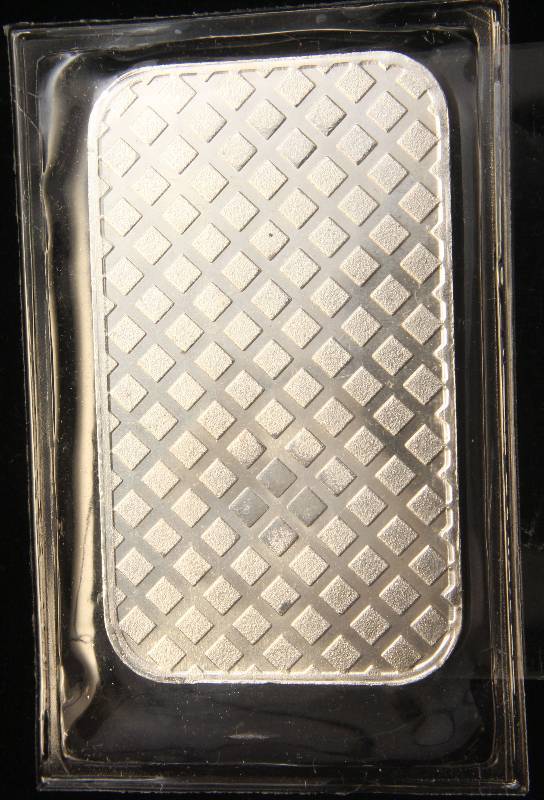 1 TROY OZ. .999 FINE SILVER BAR MORGAN DESIGN SEALED